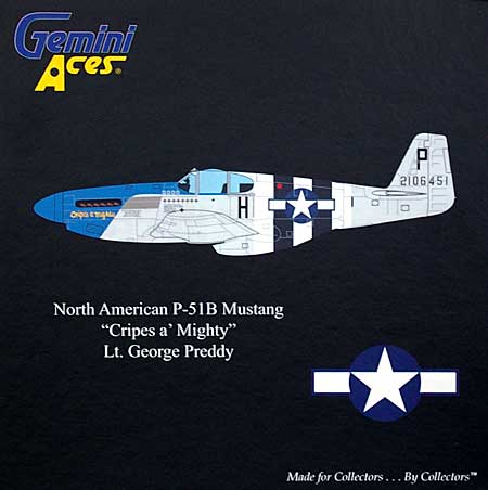P-51B ムスタング アメリカ陸軍 352th FG Cripes a
