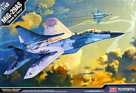 MiG-29AS スロヴァキア空軍 (限定版) プラモデル (アカデミー 1/48 Scale Aircrafts No.12227) 商品画像