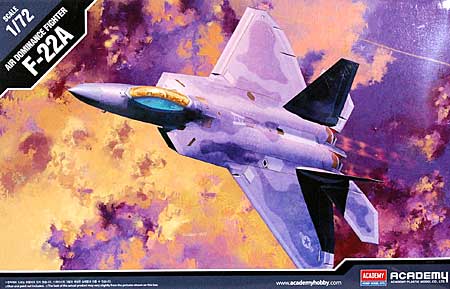 USAF F-22A ラプター プラモデル (アカデミー 1/72 Aircrafts No.12423) 商品画像