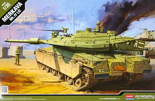 メルカバ Mk.4 LIC プラモデル (アカデミー 1/35 Armors No.13227) 商品画像