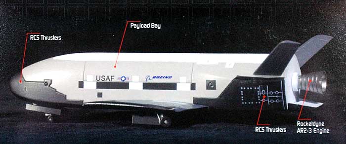 X-37B 軌道試験機 完成品 (ドラゴン スペースドラゴンウイング No.50377) 商品画像_1