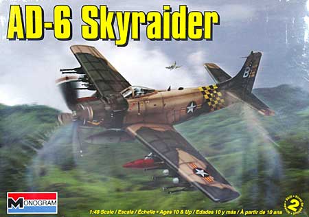 AD-6 スカイレーダー プラモデル (レベル 1/48 飛行機モデル No.05312) 商品画像