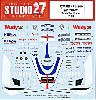 ヤマハ YZR-M1 Teck 3 2008 DONNINGTIN RACE-JAMES TOESLAND