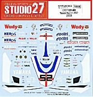 スタジオ27 バイク オリジナルデカール ヤマハ YZR-M1 Teck 3 2008 DONNINGTIN RACE-JAMES TOESLAND