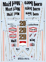 タブデザイン 1/20 デカール マクラーレン M23 1978 フルスポンサー