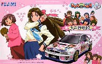 フジミ きゃら de CAR～る （キャラデカール） 大正野球娘 スバル インプレッサ 4