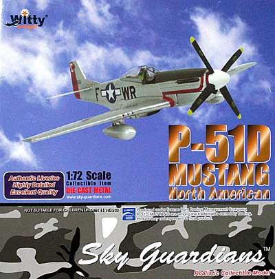 P-51D ムスタング ゴードン・グラハム中佐機 完成品 (ウイッティ・ウイングス 1/72 スカイ ガーディアン シリーズ （レシプロ機） No.75123) 商品画像