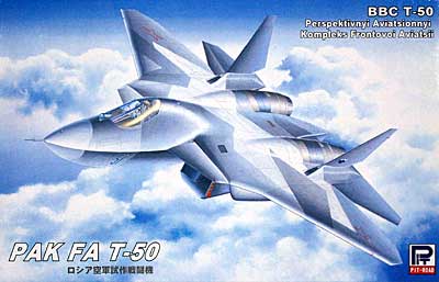 ロシア空軍 試作戦闘機 PAK FA T-50 プラモデル (ピットロード SNシリーズ インジェクションキット No.SN007) 商品画像