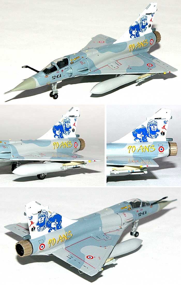 ミラージュ 2000C フランス空軍 第12戦闘航空団 第2戦闘飛行隊 90周年記念塗装 完成品 (ホーガンウイングス M-SERIES No.7204) 商品画像_1