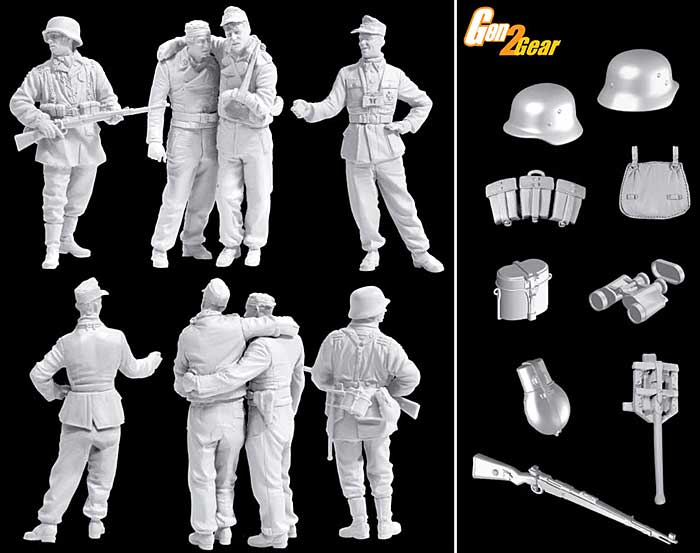 ドイツ 装甲擲弾兵 アルンヘムの戦い 1944 プラモデル (ドラゴン 1/35 '39-'45 Series No.6648) 商品画像_2