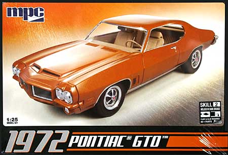1972 ポンティアック GTO プラモデル (MPC 1/25 カーモデル No.711) 商品画像