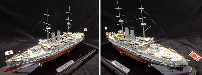 戦艦 三笠 完成品 (スカイネット ダイキャスト艦船 No.001) 商品画像_2