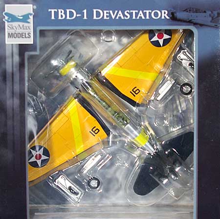 TBD-1 デバステーター ニュートラリティ・パトロール 完成品 (スカイマックス 1/72 完成品モデル No.SM8002) 商品画像