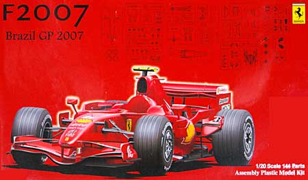 フェラーリ F2007 ブラジルGP 2007 (エッチングパーツ付き/専用塗料付) プラモデル (フジミ 1/20 GPシリーズ SP （スポット） No.SP-090726) 商品画像