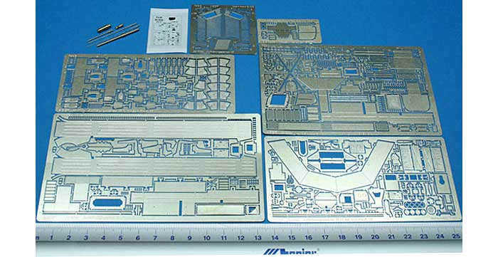 Sd.kfz140/1 偵察戦車用 ボックスフルセット エッチング・アルミ砲身他 (ドラゴン用) エッチング (アベール 1/35 AFV用エッチングパーツ No.35K005) 商品画像_2