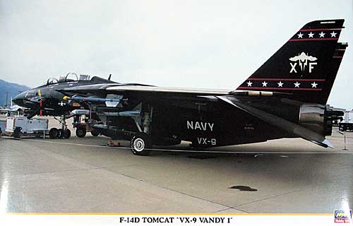 F-14D トムキャット VX-9 ヴァンディ 1 プラモデル (ハセガワ 1/48 飛行機 限定生産 No.09309) 商品画像