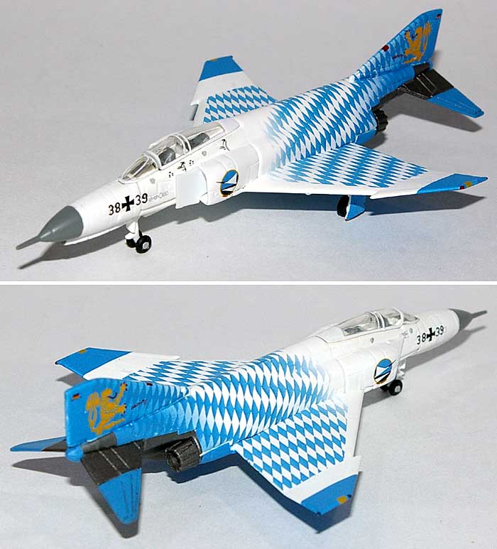 F-4F ファントム 2 ドイツ空軍 JG74 部隊創設40周年記念塗装 完成品 (ヘルパ herpa Wings （ヘルパ ウイングス） No.554107) 商品画像_1