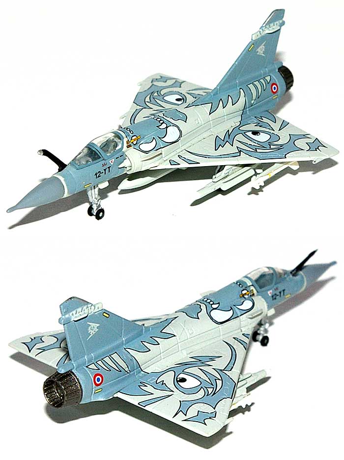 ミラージュ 2000C フランス空軍 第12戦闘航空団 タイガーミート 2004 完成品 (ヘルパ herpa Wings （ヘルパ ウイングス） No.554121) 商品画像_3