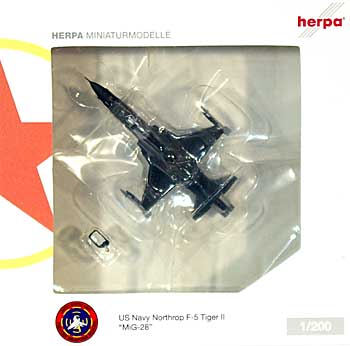 F-5E タイガー 2 アメリカ海軍 VFC-13 ミグ28塗装 (映画：トップガン) 完成品 (ヘルパ herpa Wings （ヘルパ ウイングス） No.554145) 商品画像
