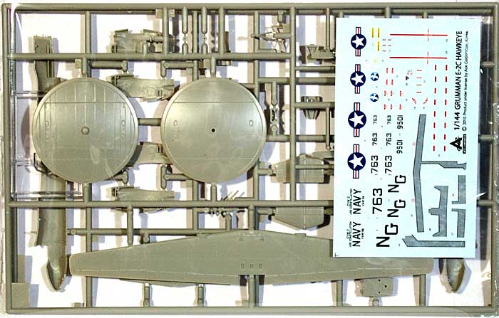 E-2C ホークアイ プラモデル (エース コーポレーション 1/144 エアクラフト No.旧1034) 商品画像_1