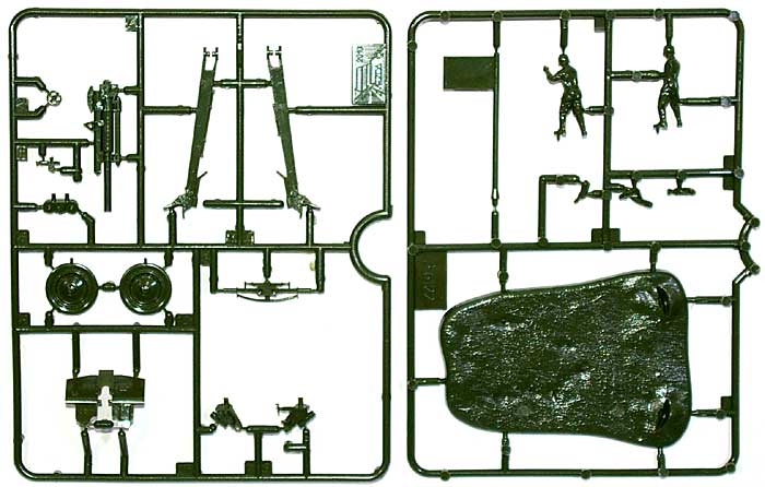 ドイツ LeFH18 105mm榴弾砲 (フィギュア2体付属) プラモデル (ズベズダ （Zvezda） ART OF TACTIC No.6121) 商品画像_2