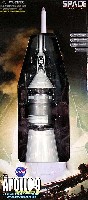 NASA アポロ9号 CSM(司令船/機械船) w/打ち上げ脱出システム&月着陸船アダプタ