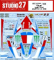 スタジオ27 バイク オリジナルデカール ヤマハ YZR-M1 Teck 3  #5/#11 U.S.A. 2010 デカール