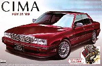 アオシマ 1/24 ザ・ベストカーGT Y31 シーマ 後期型 VG30DET エンジン付 (FGY31 1989年)