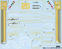 ロータス タイプ78 REBAQUE (レバーク) デカール (Ver.2011)