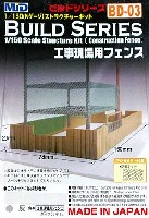 スタジオ ミド 1/150 ストラクチャーキット 工事現場用フェンス (灰色)