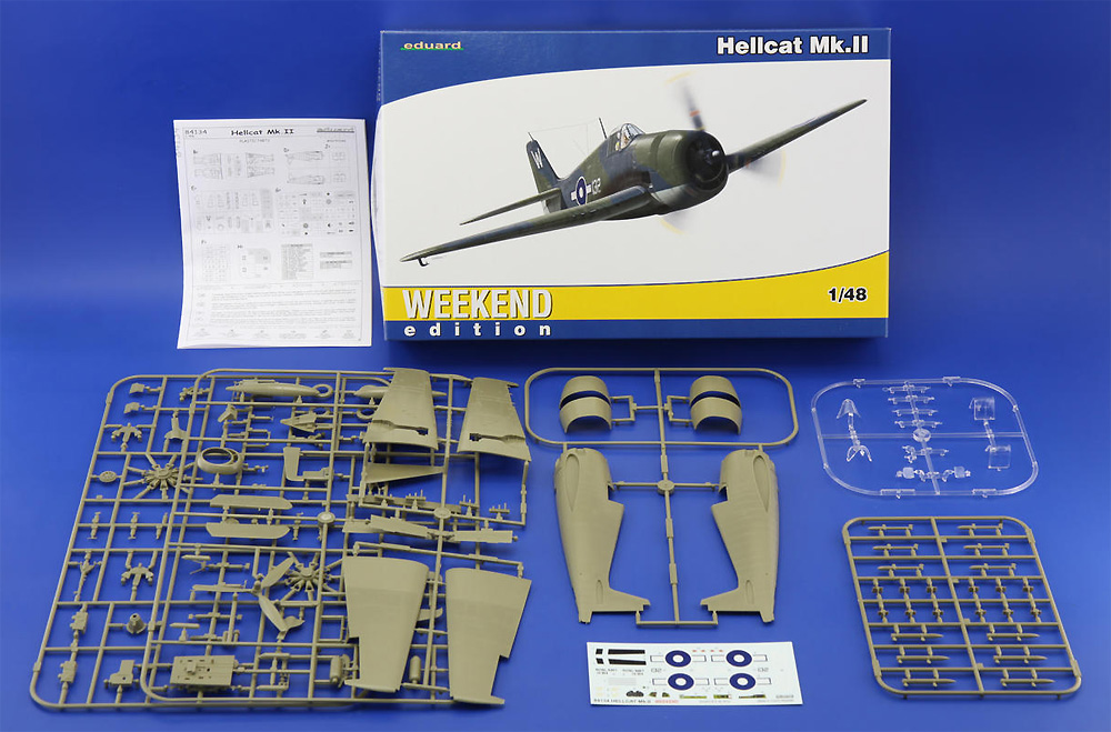 ヘルキャット Mk.2 プラモデル (エデュアルド 1/48 ウィークエンド エディション No.84134) 商品画像_1