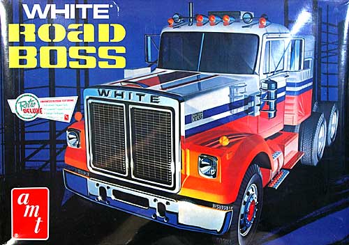 ホワイト ロードボス トラック プラモデル (amt 1/25 カーモデル No.AMT648) 商品画像