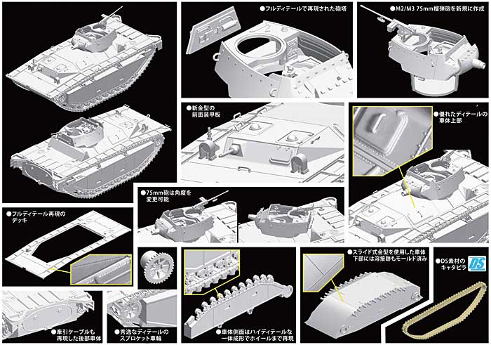 LVT(A)-4 水陸両用装軌車 プラモデル (ドラゴン 1/72 ARMOR PRO (アーマープロ) No.7388) 商品画像_2