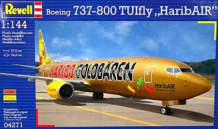 ボーイング B737-800 TUIfly HaribAIR プラモデル (レベル 1/144 旅客機 No.04271) 商品画像