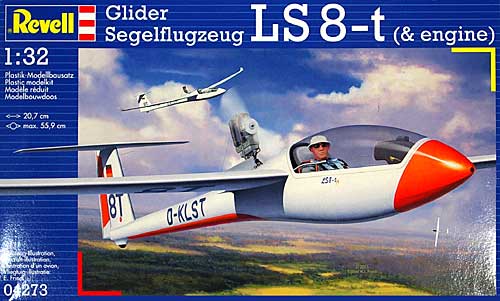 グライダーLS-8t (& エンジン) プラモデル (レベル 1/32 Aircraft No.04273) 商品画像