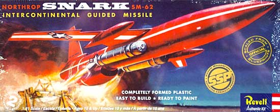 ノースロップ スナーク SM-62 ミサイル (SSP) プラモデル (レベル 飛行機モデル No.85-7810) 商品画像