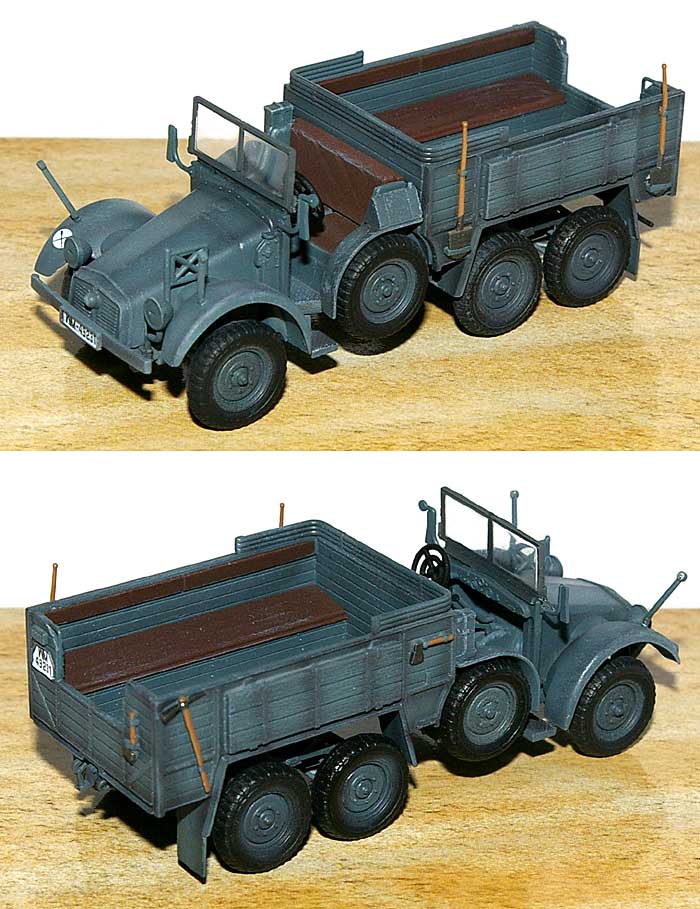 ドイツ Kfz.70 クルップ・プロッツェ 6×4 兵員輸送車 東部戦線 1943年 完成品 (ドラゴン 1/72 ドラゴンアーマーシリーズ No.60427) 商品画像_1