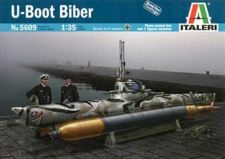 Uボート ビーバー プラモデル (イタレリ 1/35 艦船モデルシリーズ No.5609) 商品画像