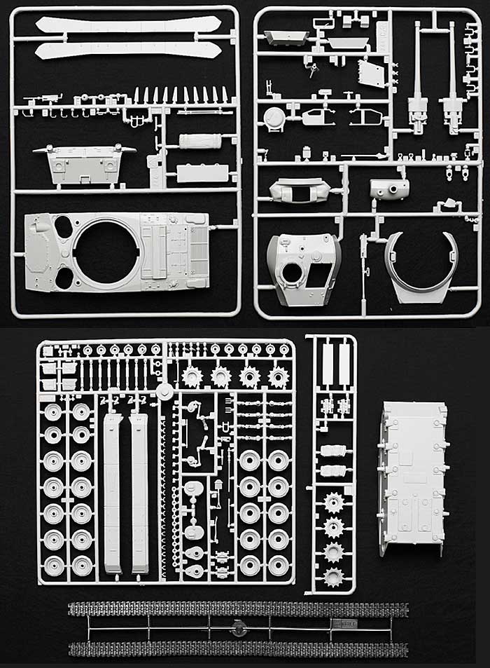 アメリカ軽戦車 M24 チャーフィー プラモデル (イタレリ 1/35 ミリタリーシリーズ No.6431) 商品画像_1