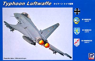 タイフーン ドイツ空軍 プラモデル (ピットロード SN 航空機 プラモデル No.旧SN010) 商品画像