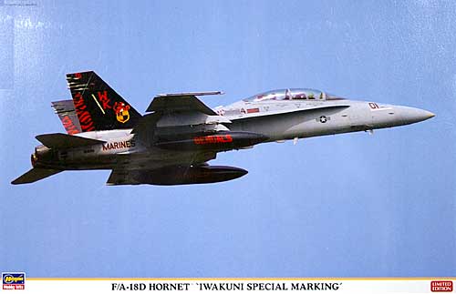 F/A-18D ホーネット 岩国 スペシャルマーキング プラモデル (ハセガワ 1/48 飛行機 限定生産 No.09946) 商品画像