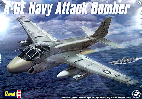 A-6E イントルーダー Navy Attack Bomber プラモデル (Revell 1/48 飛行機モデル No.85-5628) 商品画像