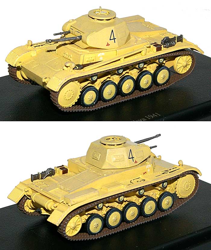 ドイツ 2号戦車 C型 リビア 1941年 完成品 (ホビーマスター 1/72 グランドパワー シリーズ No.HG4603) 商品画像_1