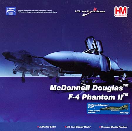 F-4E ファントム 2 イラン空軍 1986 完成品 (ホビーマスター 1/72 エアパワー シリーズ （ジェット） No.HA1925) 商品画像