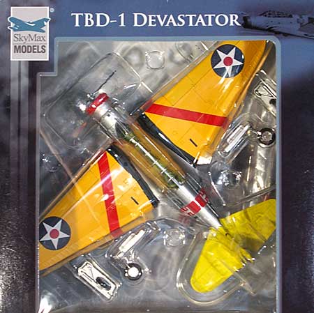 TBD-1 デバステーター USSレキシントン 完成品 (スカイマックス 1/72 完成品モデル No.SM8003) 商品画像