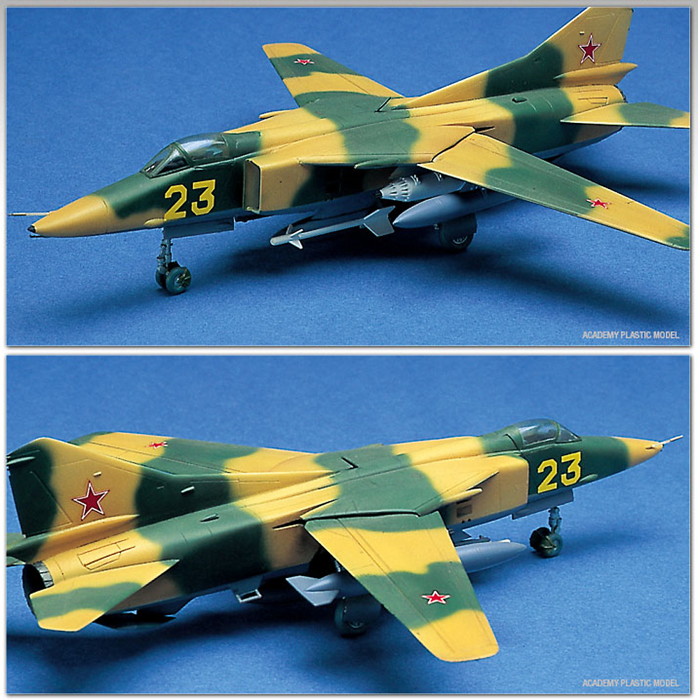 Mig-27 フロッガー D プラモデル (アカデミー 1/72 Aircrafts No.12455) 商品画像_2