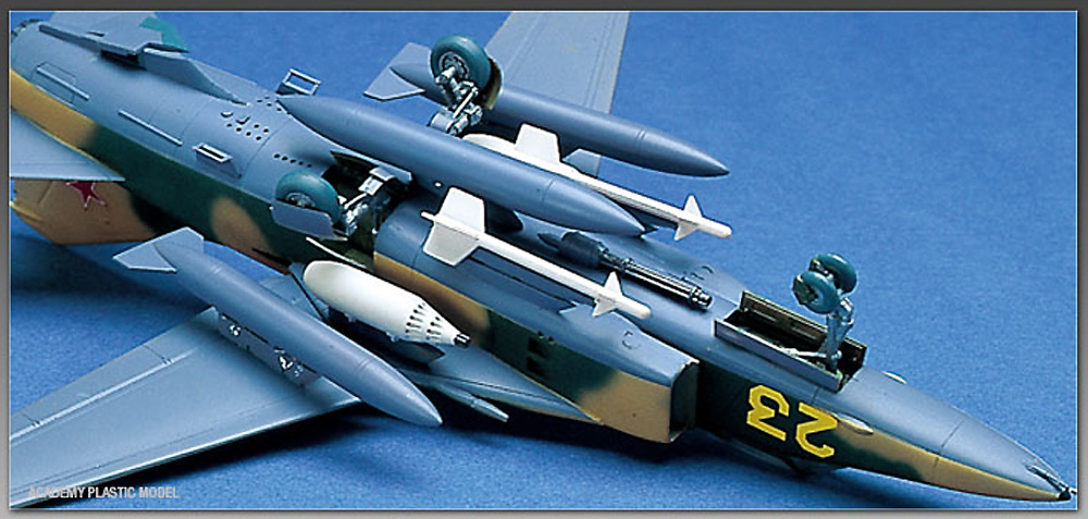 Mig-27 フロッガー D プラモデル (アカデミー 1/72 Aircrafts No.12455) 商品画像_3