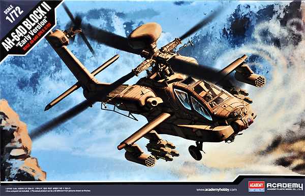 AH-64D アパッチ ブロック 2 初期型 プラモデル (アカデミー 1/72 Aircrafts No.12514) 商品画像