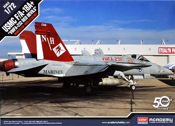 USMC F/A-18A+ ファイティングファルコン VMFA-232 レッドデビルズ プラモデル (アカデミー 1/72 Aircrafts No.12520) 商品画像