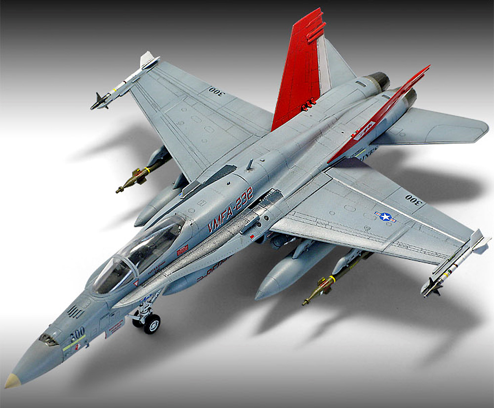 USMC F/A-18A+ ファイティングファルコン VMFA-232 レッドデビルズ プラモデル (アカデミー 1/72 Aircrafts No.12520) 商品画像_4